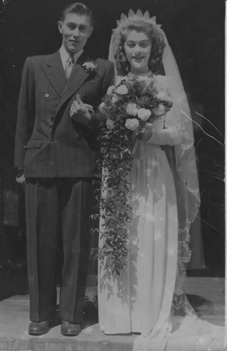 Renee and Alberts wedding - 1948