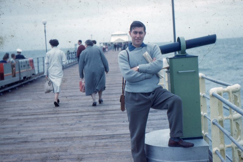 Albert on the pier
